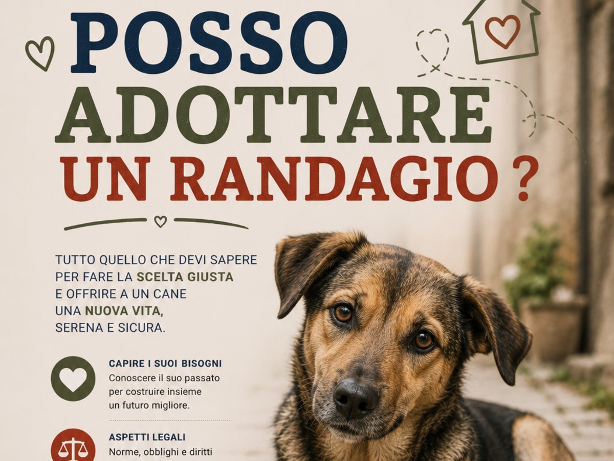 Posso adottare un randagio ?